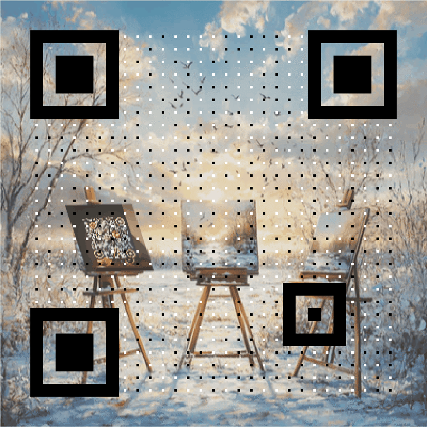 GIF艺术二维码案例1